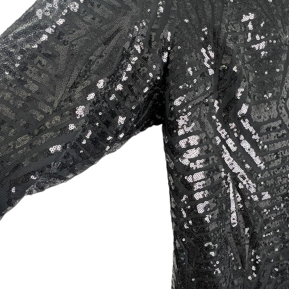 NWOT City Chic Sequin Mini Cocktail Dress 20 - Picture 4 of 9